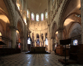 Interno della chiesa di Saint Nicholas a Blois